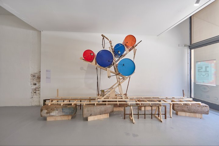 Nao Nishihara. Diligent Machine (Venice), 2024. Photo by Edith Bunimovich. Courtesy of CYFEST