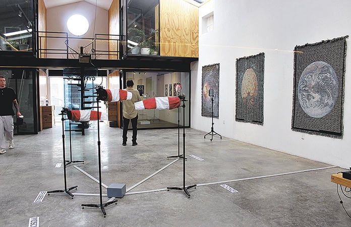 CYFEST 16 at Aether Contemporary Art Gallery, San Luis Potosí. Photograph 5 from the original Pulso publication.