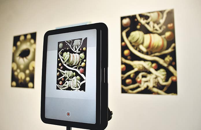 CYFEST 16 at Aether Contemporary Art Gallery, San Luis Potosí. Photograph 6 from the original Pulso publication.